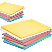Super Merchant Schneidbretter HACCP Gastronorm 1/1 – 6er-Set in verschiedenen Farben,, 6 Stk., 530x325mm