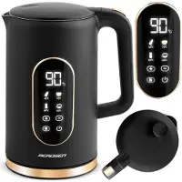 Berdsen BD-712 1,7l Wasserkocher, schwarz und gold