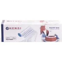 Hendi Einwegspritzbeutel 530x285 mm Rolle 100 Stück transparent