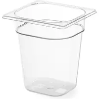 Super Merchant Gastronorm Behälter 1/6, 176x162x65 mm, transparent