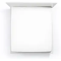 Bella Donna Split-Topper Spannbetttuch La Piccola Duo 2 180x200 cm | weiss - weiß