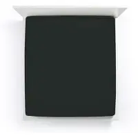 Bella Donna Split-Topper Spannbetttuch La Piccola Duo 2 140x200 cm | schwarz - schwarz