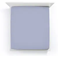Bella Donna Split-Topper Spannbetttuch La Piccola Duo 2 180x210 - 220 cm | jeansblau - blau