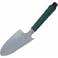 Siena Garden Blumenkelle Griff grün, Wechselstiel Hammerschlag-anthrazit