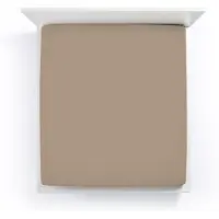 Bella Donna Split-Topper Spannbetttuch La Piccola Duo 2 200x210 - 220 cm | muskat - braun