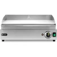 Hendi Elektrogrill, glatte Grillplatte, 527 x 404 mm, 2400 W