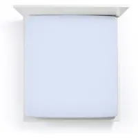 Bella Donna Split-Topper Spannbetttuch La Piccola Duo 1 140x200 cm | himmelblau - blau