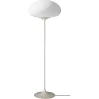 Gubi Stemlite Stehleuchte, kieselgrau, Höhe 110 cm, dim - , Stemlite, dimmbar, Grau, für Wohnzimmer, Metall, Design