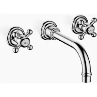 Dornbracht Dornb Waschtisch-Wandbatterie MADISON o Ablgrt chr
