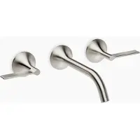 Dornbracht Dornb Waschtisch-Wandbatterie VAIA Ausl 190mm o Ablaufgarnitur platin matt