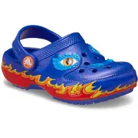 Crocs Pantoletten Toddler Classic IAM Dragon Lights Clog 212510 Blau