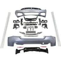 Jom Car-Parts GmbH StoÃstangen Kit im Sport-Design inkl. Seitenschweller mit PDC-Bohrungen und SRA passend für BMW 4er F36 Grand Coupé ab Baujahr 2014-