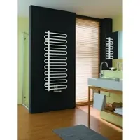 Arbonia Cobratherm Badheizkörper, Serie glanzsilber, Maße 1841 x 600 x 58 mm, links, Anschluss 99