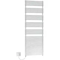 Arbonia Bagnotherm Watt Badezimmer-Heizkörper, 1800x600x46 mm, 1200 W, glanzsilber, links, SK1