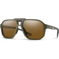 Smith - Polarisierte Sonnenbrille - Truss Matte Olive Oil ChromaPop Polarized Brown - Khaki