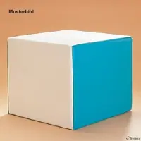 Bisanz GmbH Stufenbettwürfel feuerrot, phthalatfrei, 50 x 45 x 40 cm *Sonderanfertigung, ke...