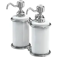 Burlington Seifenschalen & Spender Retro/Vintage Serie Chrom von Bathrooms
