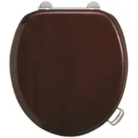 Burlington WC Sitz Retro/Vintage Serie Holz von Bathrooms
