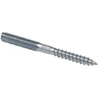 INEFA Schraubstift Rohrschelle 25x 80mm DN 50/75 Verzinkt Silber