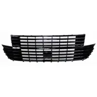 Jom Car-Parts GmbH Kühlergrill ohne Emblem, schwarz glänzend, für T6.1. ab 2019 - passend für VW T6.1, 2019+