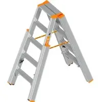 Layher Topic 1062 Treppenstehleiter mit 5 Stufen 2,70m AH