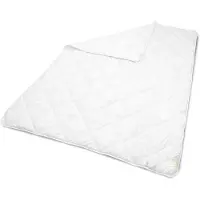 Beautissu BeauNuit SD Bettdecke, 155x220cm, Weiß, Steppdecke, Sommerdecke