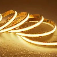Longlife LED COB 24V CRI90 LED Streifen Super Warmweiß 2700K 9W/m 480LED/m 8mm - Schutzart: I...