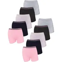 LOREZA 10er Set Pantys - Streifen - Bunt | Gr.: 152/158