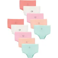 LOREZA 10er Set Pantys - Strass - Mehrfarbig | Gr.: 140/146