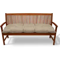 Beautissu Bankauflage Flair BK, ca.120x50x10cm, Beige