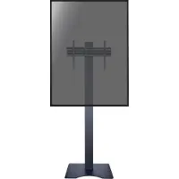 KIMEX - Vitrinenhalter für TV-Bildschirm 32''-65'' - Zum Aufstellen - Vesa 400x600 max