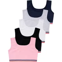LOREZA 5er Set Bustier - Streifen - Bunt | Gr.: 140/146