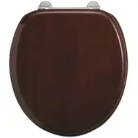 Burlington WC Sitz Retro/Vintage Serie Holz von Bathrooms