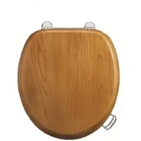 Burlington WC Sitz Retro/Vintage Serie Holz von Bathrooms