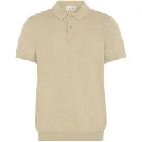 Casual Friday Poloshirt Kurzarm Knopfleiste Unifarben Klassischer Stil Größe: L (41/42)