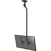 KIMEX - Neigbarer Deckenhalter für 1 TV-Bildschirm 43''-75'' - H√∂he 225cm