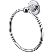 Burlington Handtuchringe Retro/Vintage Serie Chrom von Bathrooms