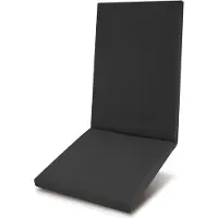 Beautissu Premium Hochlehner Auflage 100% Wasserdicht QD-HL, 120x50cm, Anthrazit