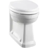 Burlington WC Abgang waagrecht Retro/Vintage Serie Weiß von Bathrooms