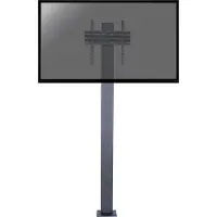 KIMEX - Vitrinenhalter für TV-Bildschirme 32''-65'' - Zum Anschrauben - Vesa 400x400 max