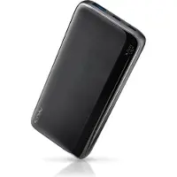 NGS QUIZ 10, 10000 mAh, Power Delivery 3.0, Quick Charge 3.0, Schwarz