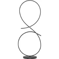 Eglo SERPINS Stehleuchte Stehlampe Lampe - L42,5 x B25 x H107 cm - schwarz - 20W inkl. - IP20