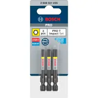 Bosch PRO Torx Impact Bit, T25, T30, T40, 55 mm, 3-tlg.