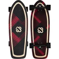 Nijdam Cruiser Longboard Kick Tail 32 - Wicker Weaver