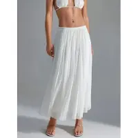 Busem Mid-Waist Tüll Maxirock