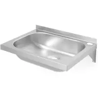 Hendi Wandmontiertes Handwaschbecken aus Stahl 400x295mm - 811818