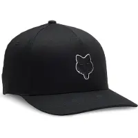FOX - Fox Head Flexfit Hat - Cap Gr S/M schwarz