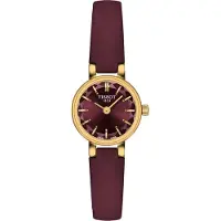 Tissot T1400093637100 Damen-Quarzuhr Lovely Rund 19,5 mm Burgunderrot