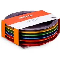 Le Creuset Speiseteller 27cm 6er Set Regenbogen
