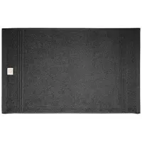 Dyckhoff Handtuch Nature Set, anthrazit, 30 x 50 cm, Gästetuch mit Bordüre, 100% Bio-Baumwolle, 500 g/m2, 6 Stück
